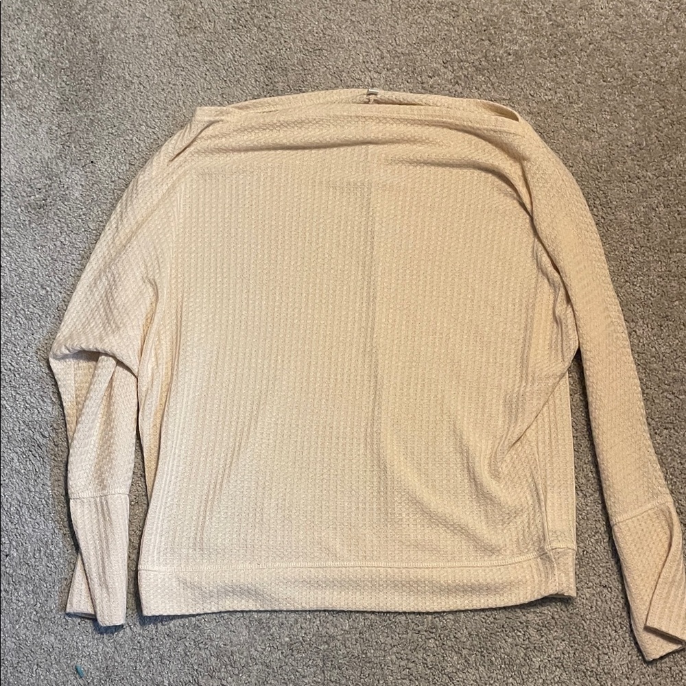Elegant Cream Women's Top